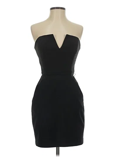 Pre-owned Bebe Cocktail Dress In Black