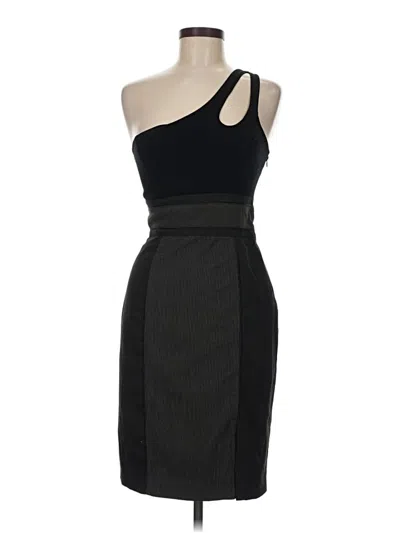 Pre-owned Bebe Cocktail Dress In Black