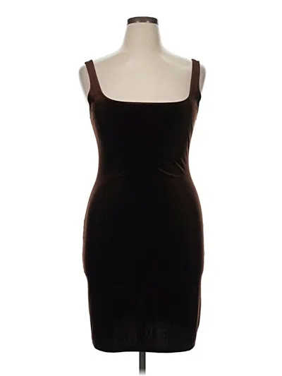 Pre-owned Bebe Cocktail Dress In Black