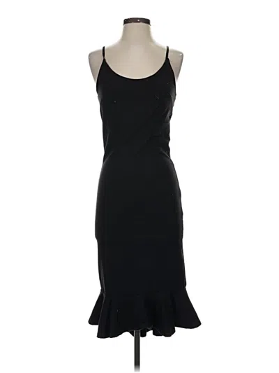 Pre-owned Bebe Cocktail Dress In Black