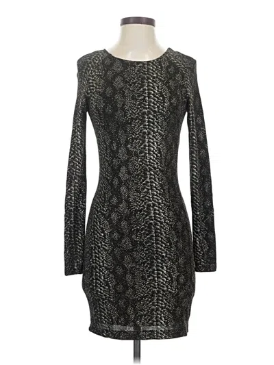 Pre-owned Bebe Cocktail Dress In Black