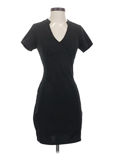 Pre-owned Bebe Cocktail Dress In Black