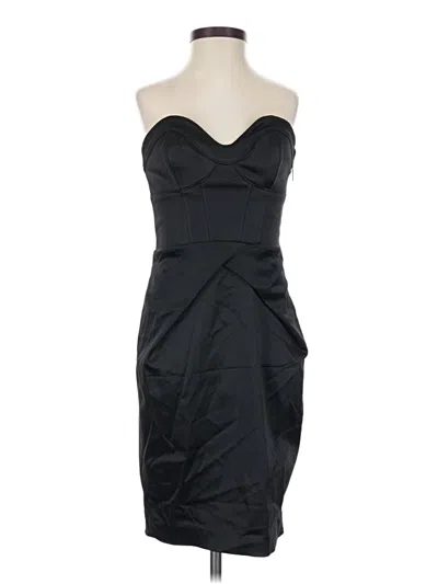 Pre-owned Bebe Cocktail Dress In Black