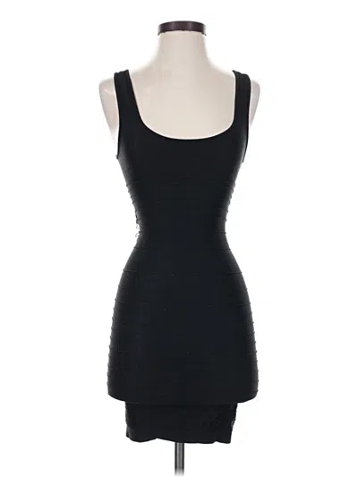 Pre-owned Bebe Cocktail Dress In Black