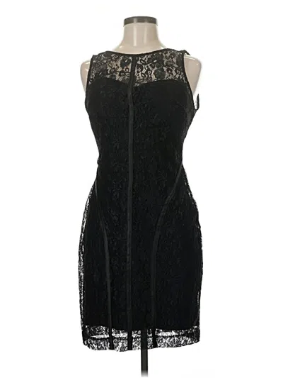 Pre-owned Bebe Cocktail Dress In Black