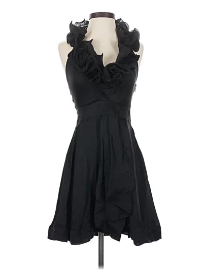 Pre-owned Bebe Cocktail Dress In Black