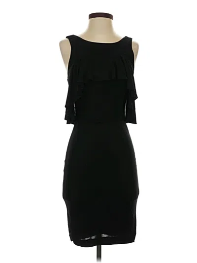 Pre-owned Bebe Cocktail Dress In Black