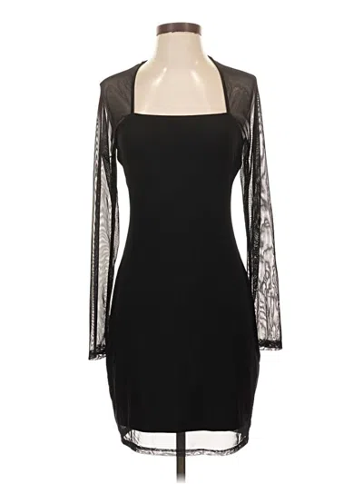 Pre-owned Bebe Cocktail Dress In Black