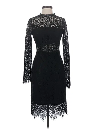 Bebe Cocktail Dress In Black