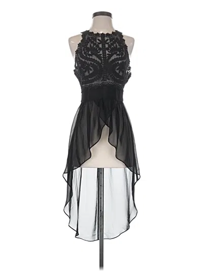 Pre-owned Bebe Cocktail Dress In Black