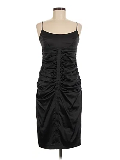 Pre-owned Bebe Cocktail Dress In Black