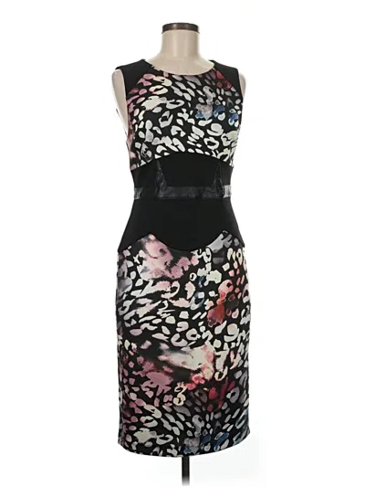 Pre-owned Bebe Cocktail Dress In Black