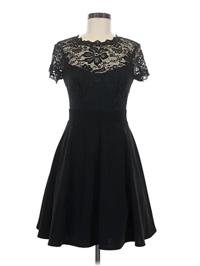 Pre-owned Bebe Cocktail Dress In Black