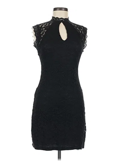 Pre-owned Bebe Cocktail Dress In Black