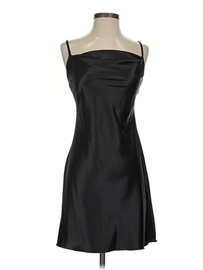 Pre-owned Bebe Cocktail Dress In Black