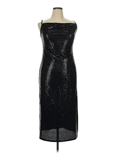 Pre-owned Bebe Cocktail Dress In Black