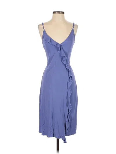 Pre-owned Bebe Cocktail Dress In Blue