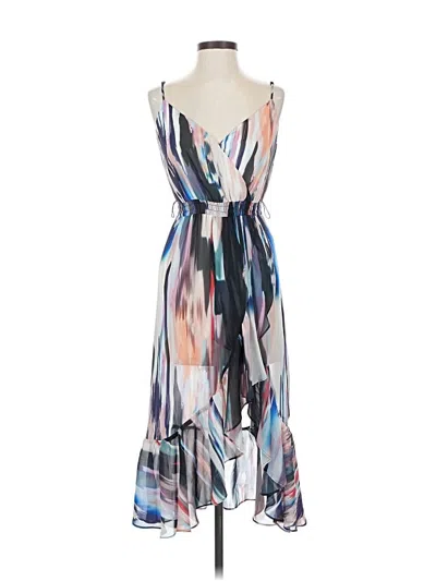 Pre-owned Bebe Cocktail Dress In Blue