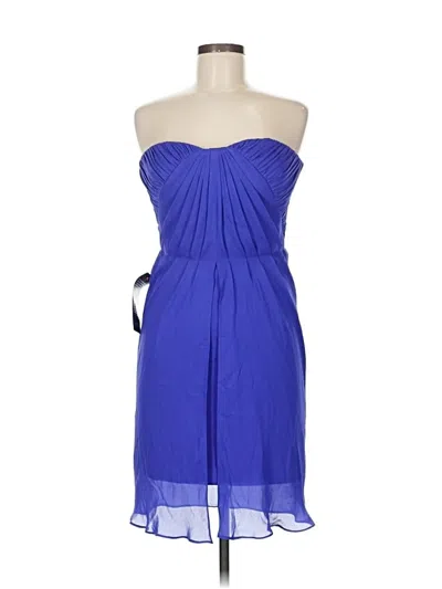 Bebe Cocktail Dress In Blue