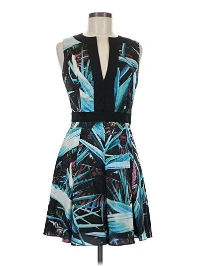 Pre-owned Bebe Cocktail Dress In Blue