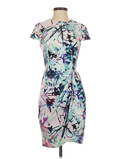 Pre-owned Bebe Cocktail Dress In Blue