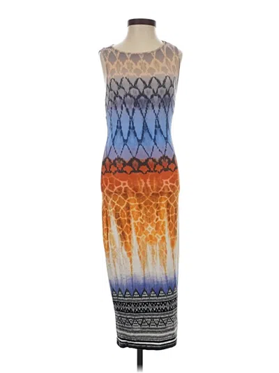 Pre-owned Bebe Cocktail Dress In Blue