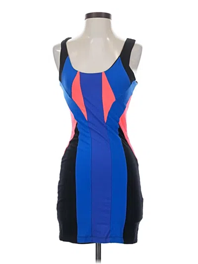 Pre-owned Bebe Cocktail Dress In Blue