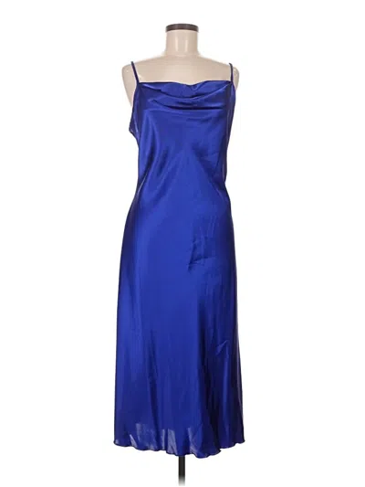 Pre-owned Bebe Cocktail Dress In Blue