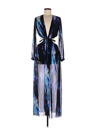 Pre-owned Bebe Cocktail Dress In Blue