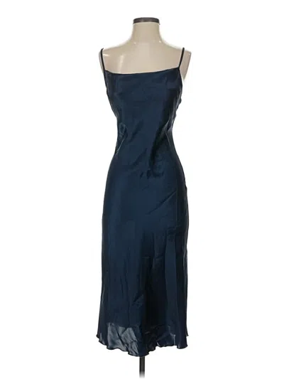 Pre-owned Bebe Cocktail Dress In Blue
