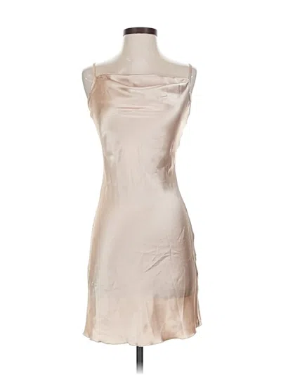 Pre-owned Bebe Cocktail Dress In Brown