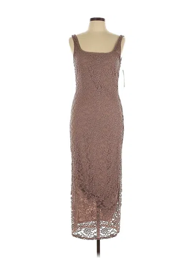 Pre-owned Bebe Cocktail Dress In Brown