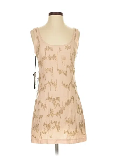 Pre-owned Bebe Cocktail Dress In Brown