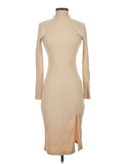 Pre-owned Bebe Cocktail Dress In Brown
