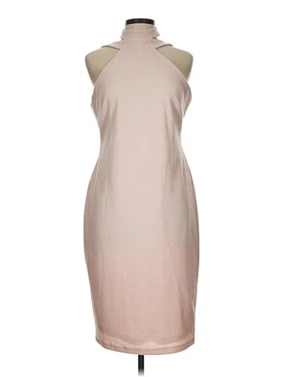 Pre-owned Bebe Cocktail Dress In Brown