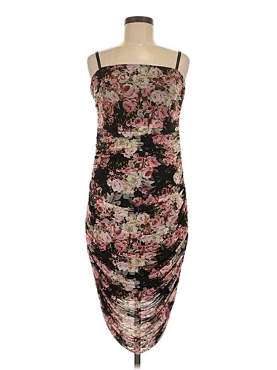 Pre-owned Bebe Cocktail Dress In Brown