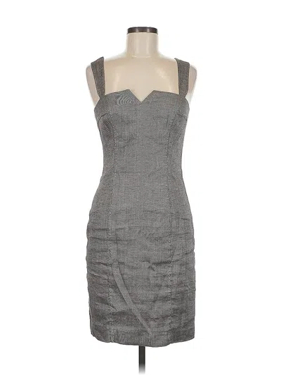 Pre-owned Bebe Cocktail Dress In Gray
