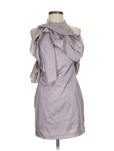 Pre-owned Bebe Cocktail Dress In Gray