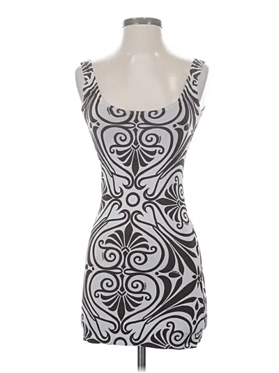 Pre-owned Bebe Cocktail Dress In Gray