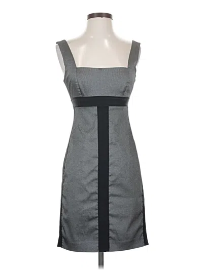 Pre-owned Bebe Cocktail Dress In Gray