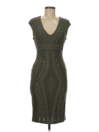 Pre-owned Bebe Cocktail Dress In Gray