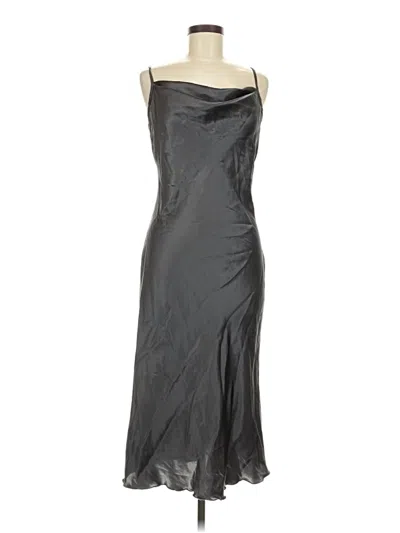 Pre-owned Bebe Cocktail Dress In Gray