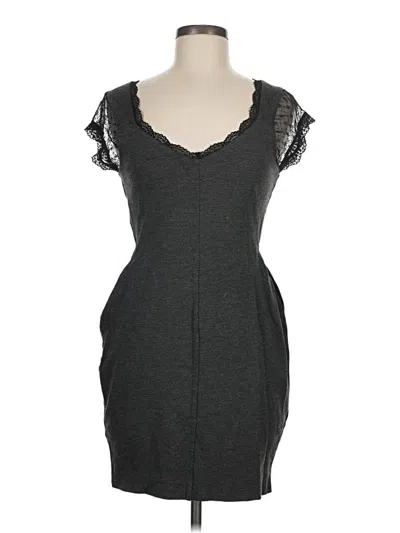 Pre-owned Bebe Cocktail Dress In Gray