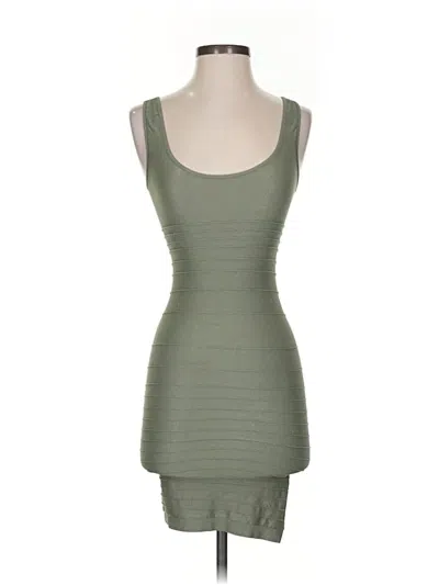 Pre-owned Bebe Cocktail Dress In Green