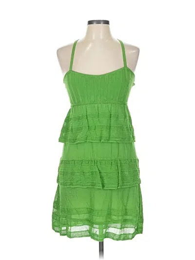 Pre-owned Bebe Cocktail Dress In Green
