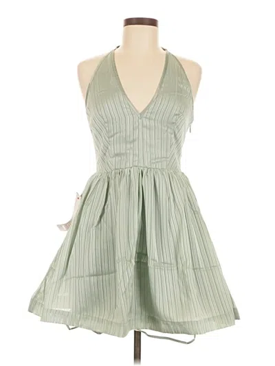 Pre-owned Bebe Cocktail Dress In Green