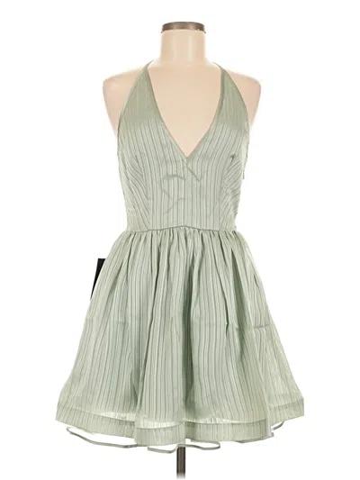 Pre-owned Bebe Cocktail Dress In Green