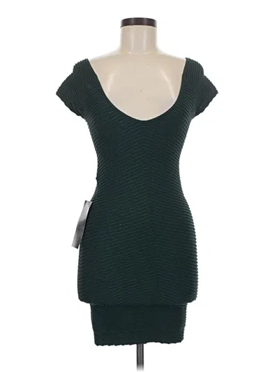 Pre-owned Bebe Cocktail Dress In Green