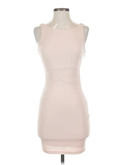 Pre-owned Bebe Cocktail Dress In Ivory