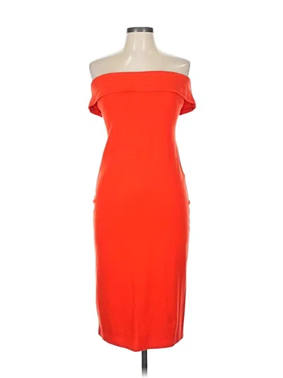 Pre-owned Bebe Cocktail Dress In Orange